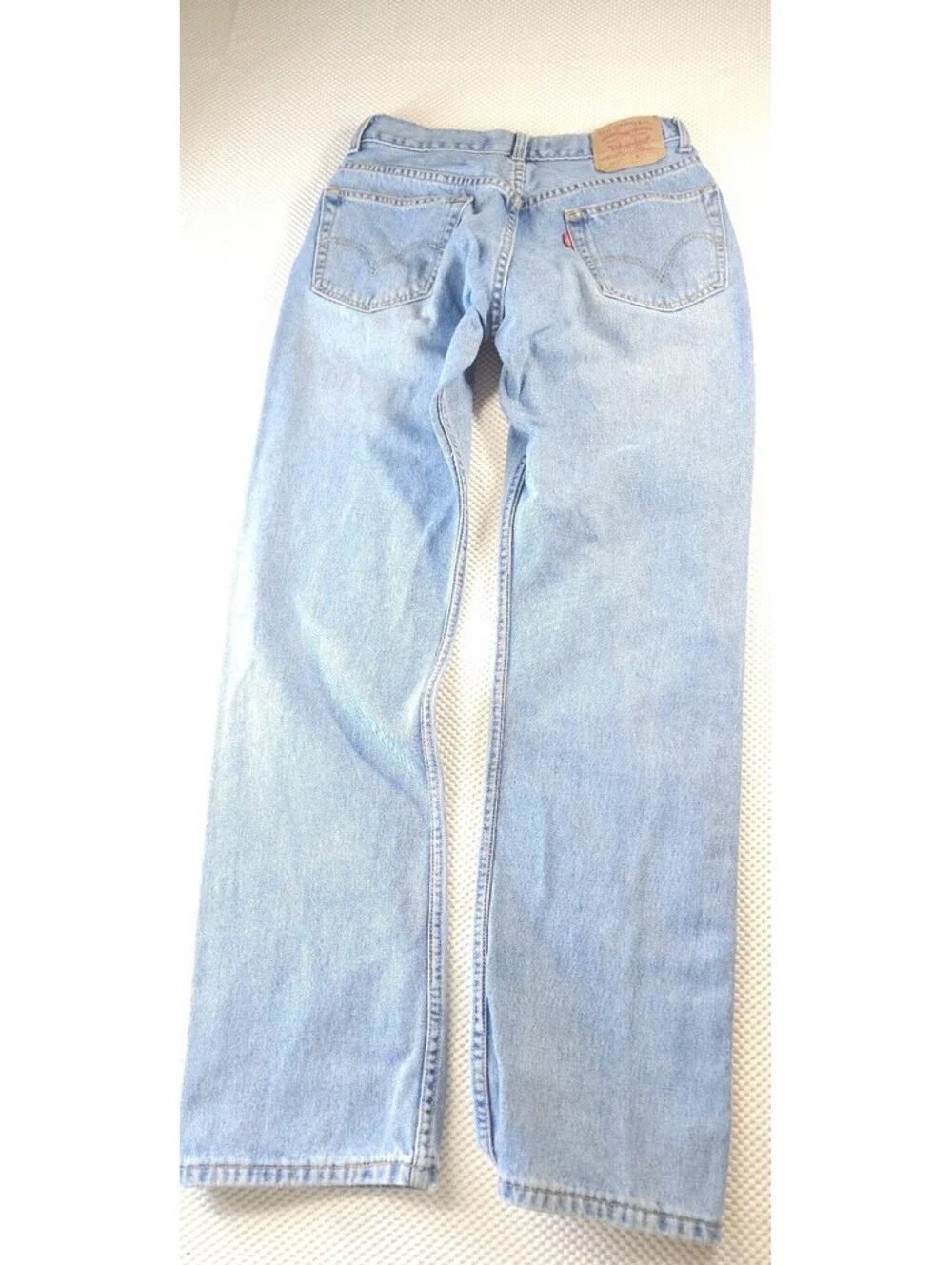 Levi's 505 Regular Fit Light Blue Denim Jeans 33x34